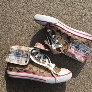 Coach Hi-Top sneakers size 6.5